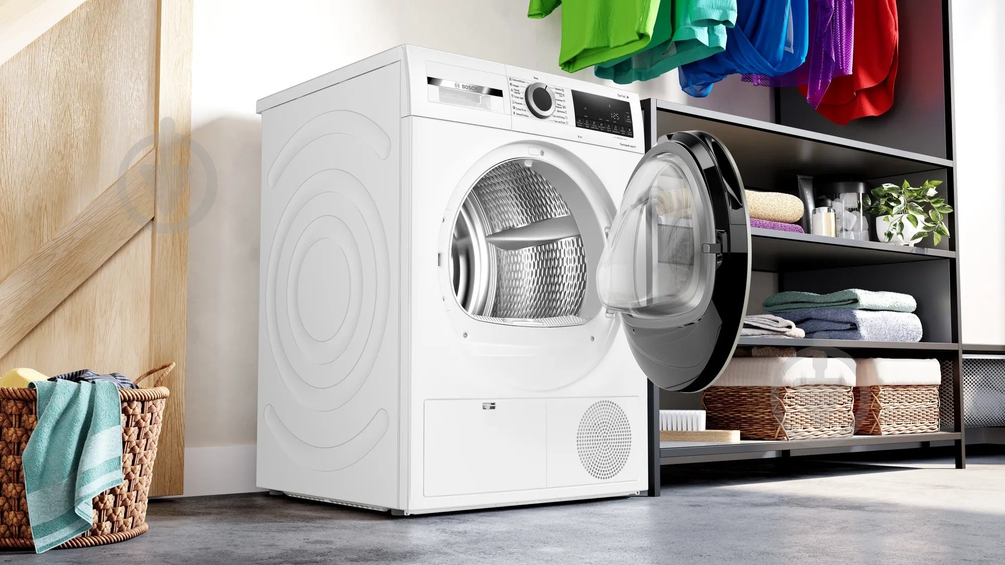 Сушильна машина Bosch WQG14200UA - фото 8