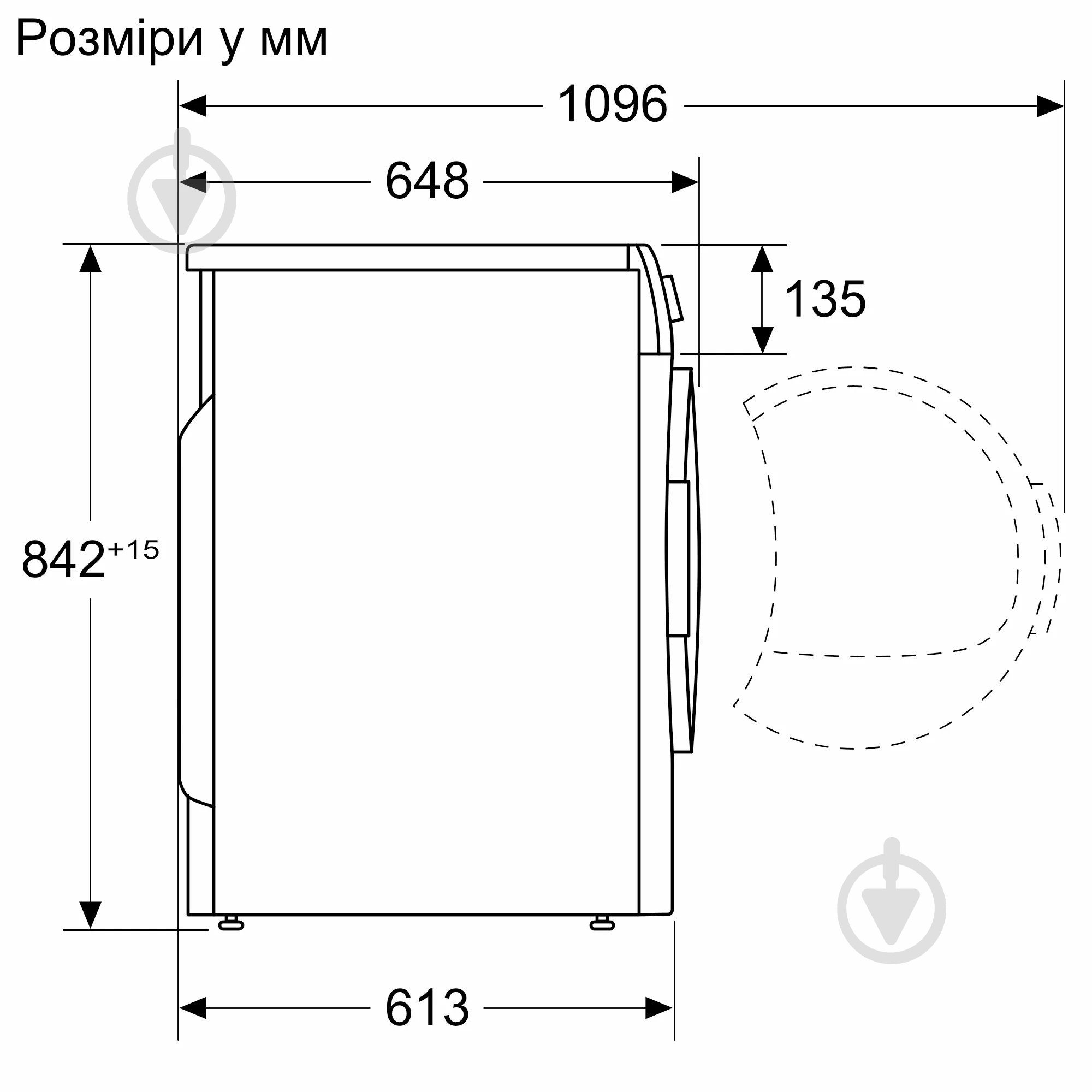 Сушильна машина Bosch WQG14200UA - фото 10