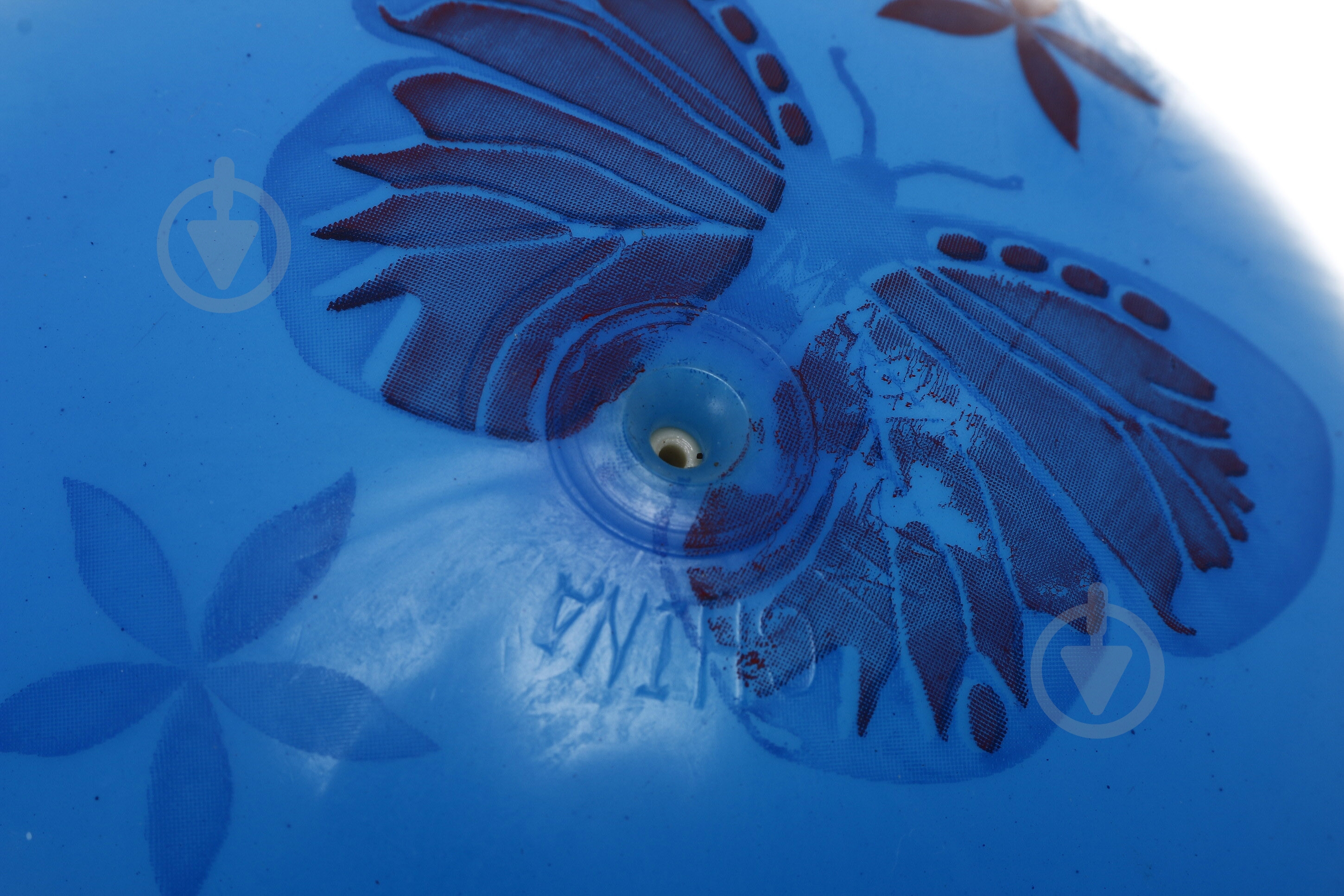 Мяч TCL Бабочки 23 см синий - фото 2 Мяч TCL Бабочки 23 см синий - фото 2