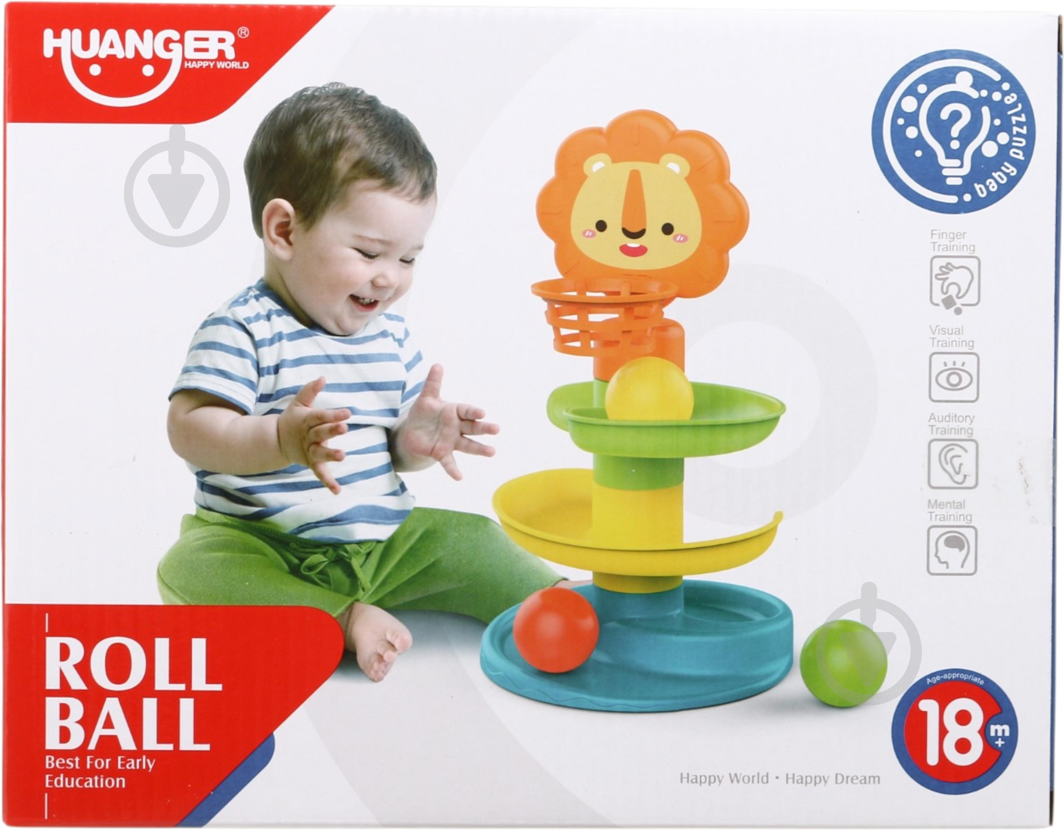 Развивающая игрушка Huanger Roll Ball HE8066 - фото 4
