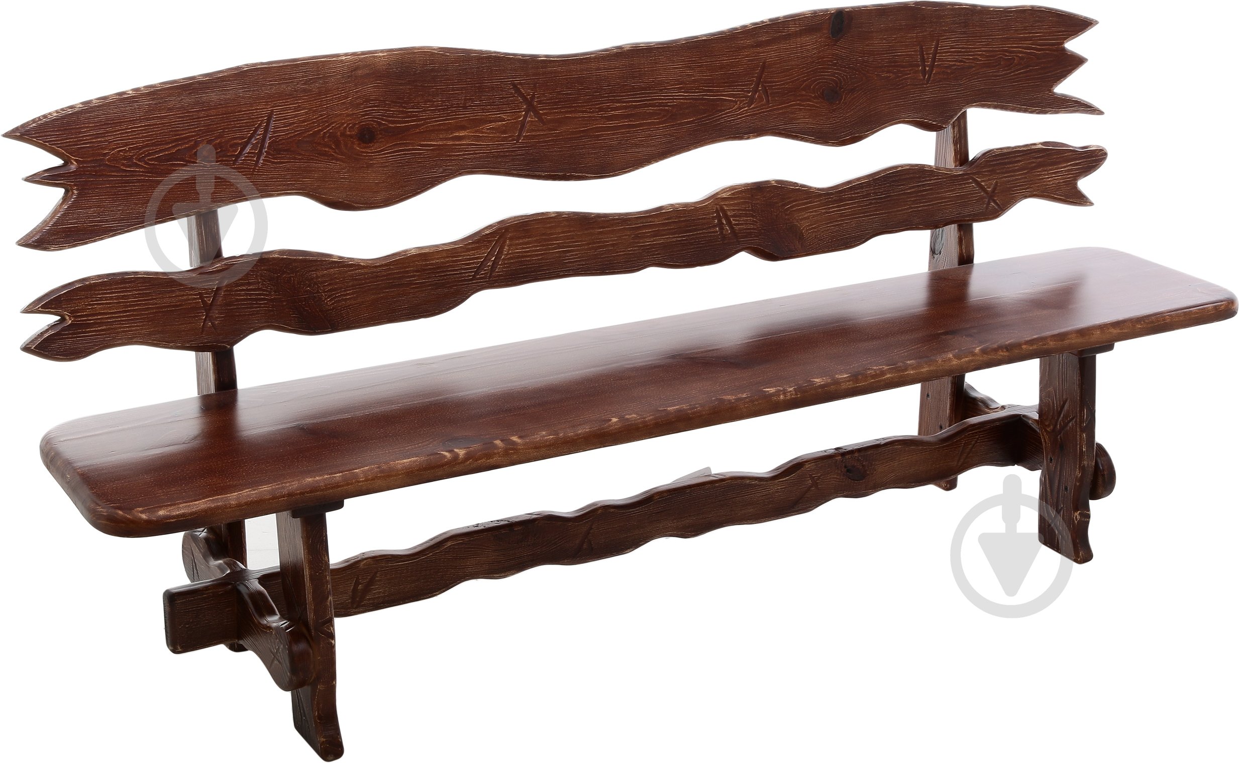 Лавка со спинкой Хутор 2 м - фото 1 Лавка со спинкой Хутор 2 м - фото 1