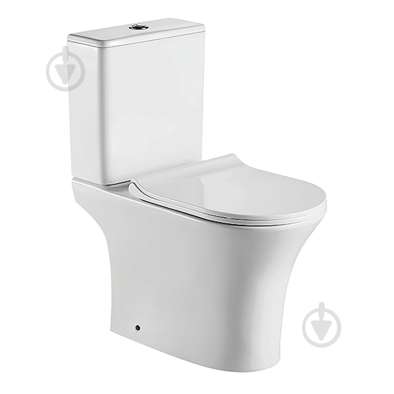 Унитаз-компакт VOLLE Cadiz Rimless нижний подвод с сиденьем Duroplast Slim slow-closing 1339.002000 - фото 1 Унитаз-компакт VOLLE Cadiz Rimless нижний подвод с сиденьем Duroplast Slim slow-closing 1339.002000 - фото 1