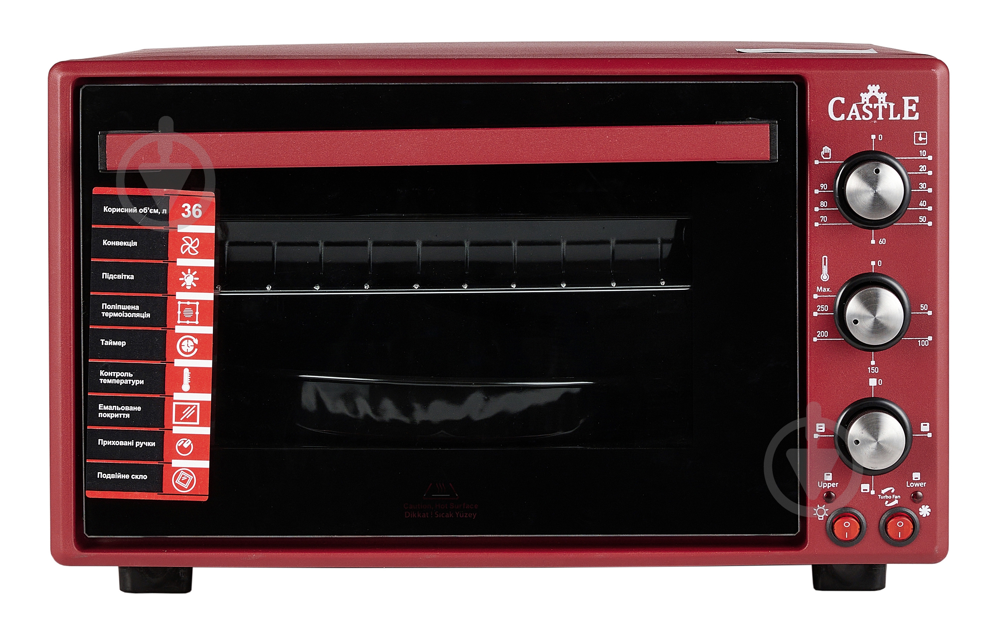 Электрическая печь Castle CPE-40R - фото 2