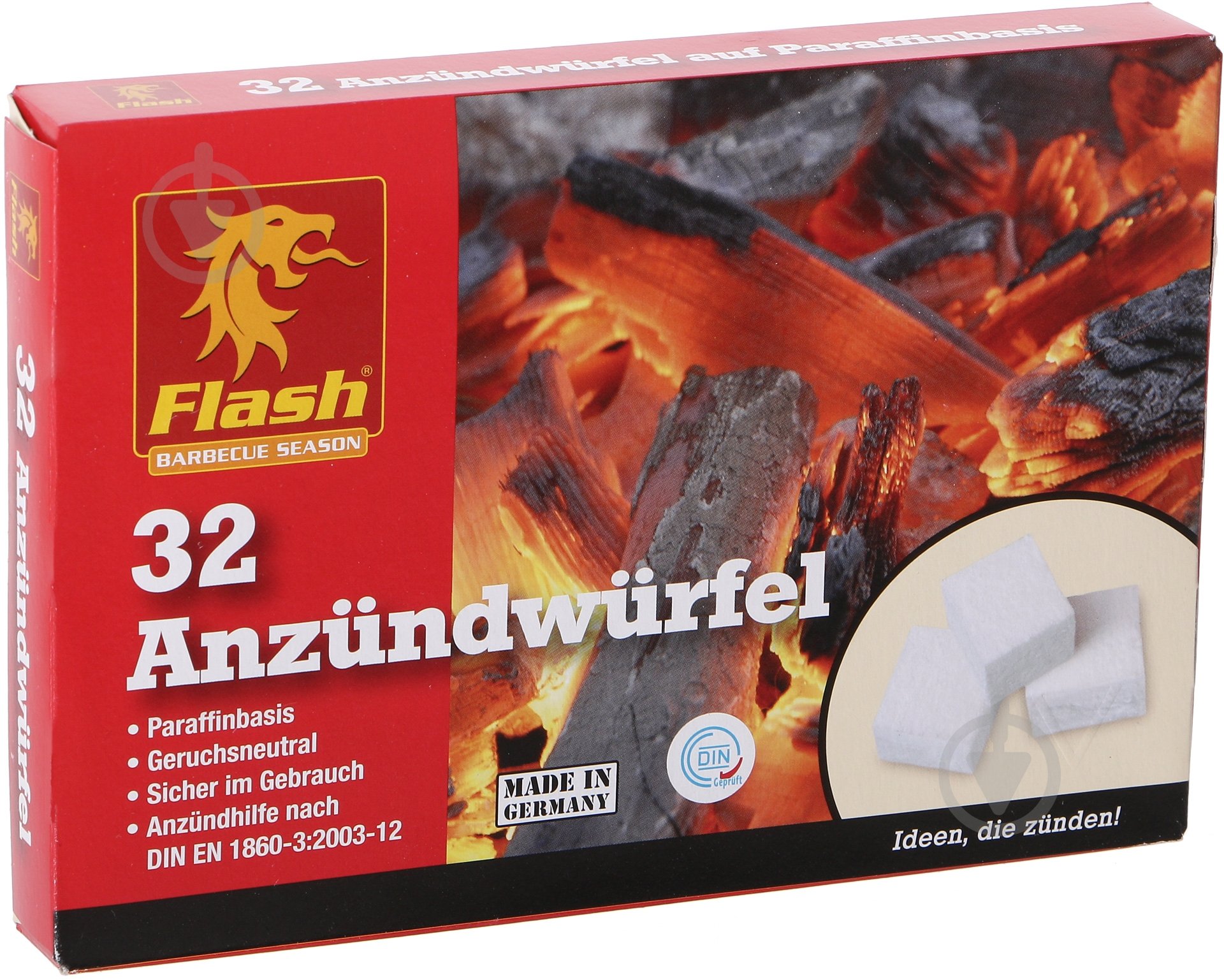 Подпалка для камина и печи Flash 32 шт. - фото 1