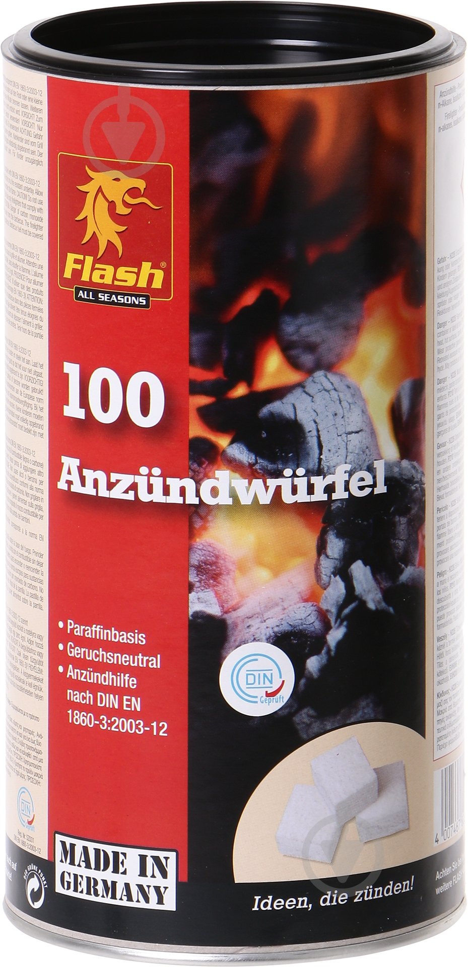 Подпалка для камина и печи Flash 100 шт. - фото 1 Подпалка для камина и печи Flash 100 шт. - фото 1