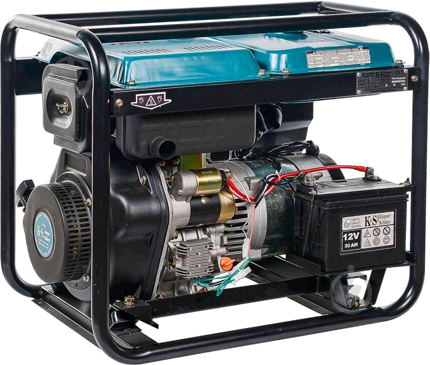 Генератор дизельний Konner&Sohnen 6 кВт / 6,5 кВт 380 В KS 8100 HDE-1/3 ATSR - фото 4 Генератор дизельний Konner&Sohnen 6 кВт / 6,5 кВт 380 В KS 8100 HDE-1/3 ATSR - фото 4