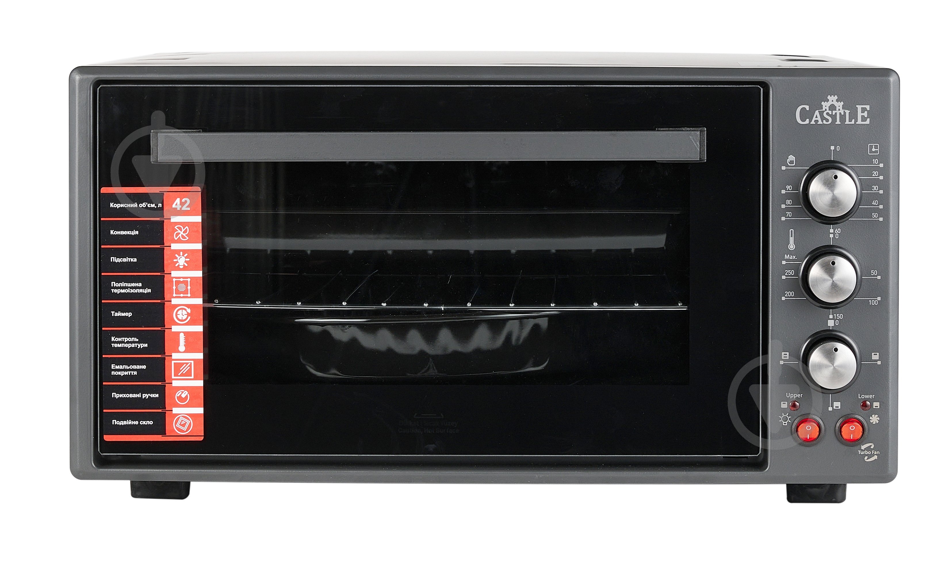 Электрическая печь Castle CPE-50H - фото 2 Электрическая печь Castle CPE-50H - фото 2