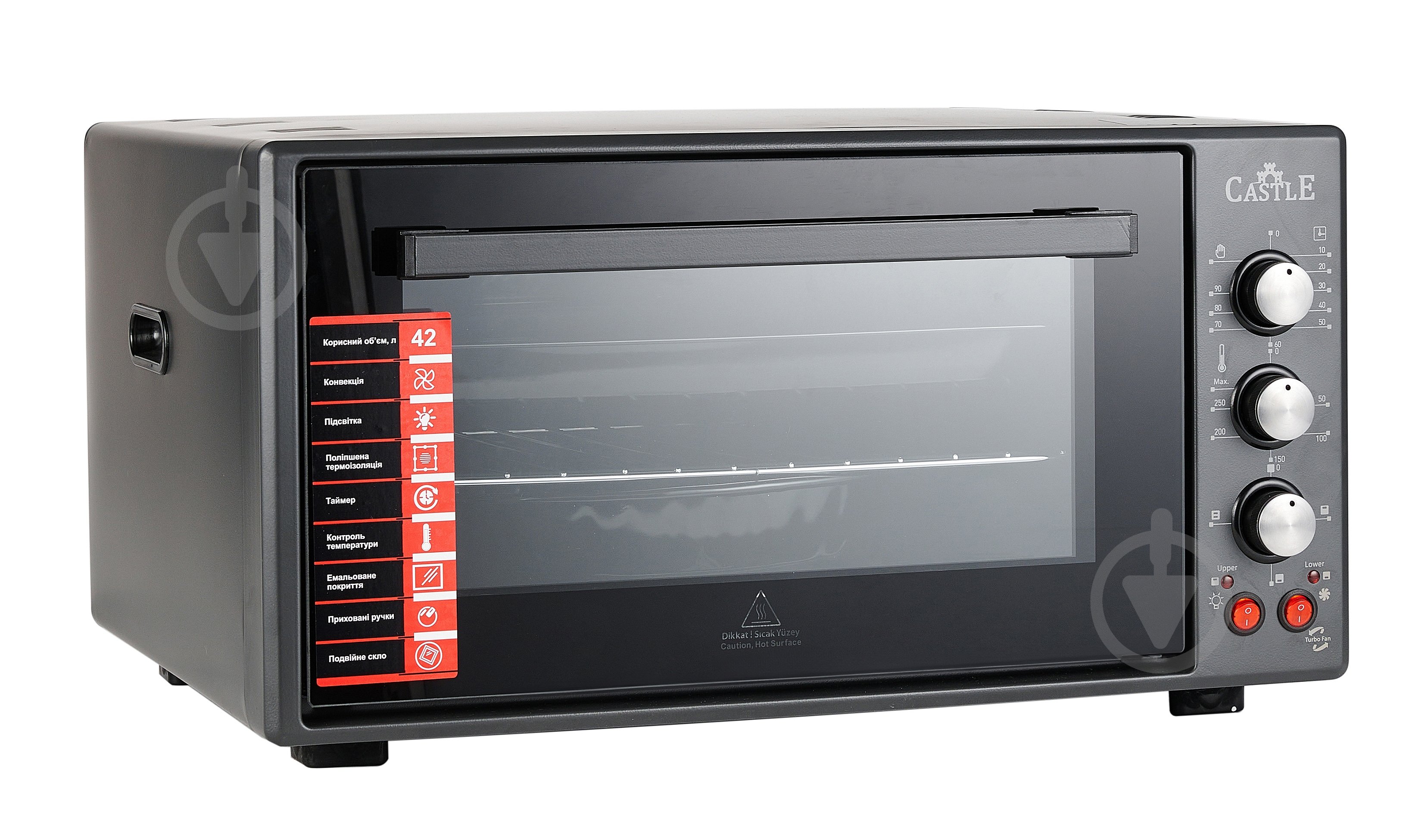 Электрическая печь Castle CPE-50H - фото 3 Электрическая печь Castle CPE-50H - фото 3