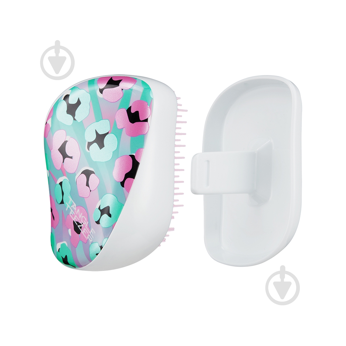 Щетка для волос Tangle Teezer Ultra Pink Mint Compact Styler белый - фото 1