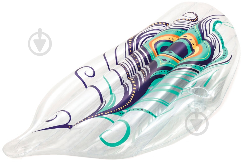 Матрас надувной Перо павлина 43188 - фото 1 Матрас надувной Перо павлина 43188 - фото 1