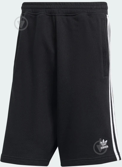 Шорты Adidas 3-STRIPE SHORT IU2337 р. M черный - фото 1