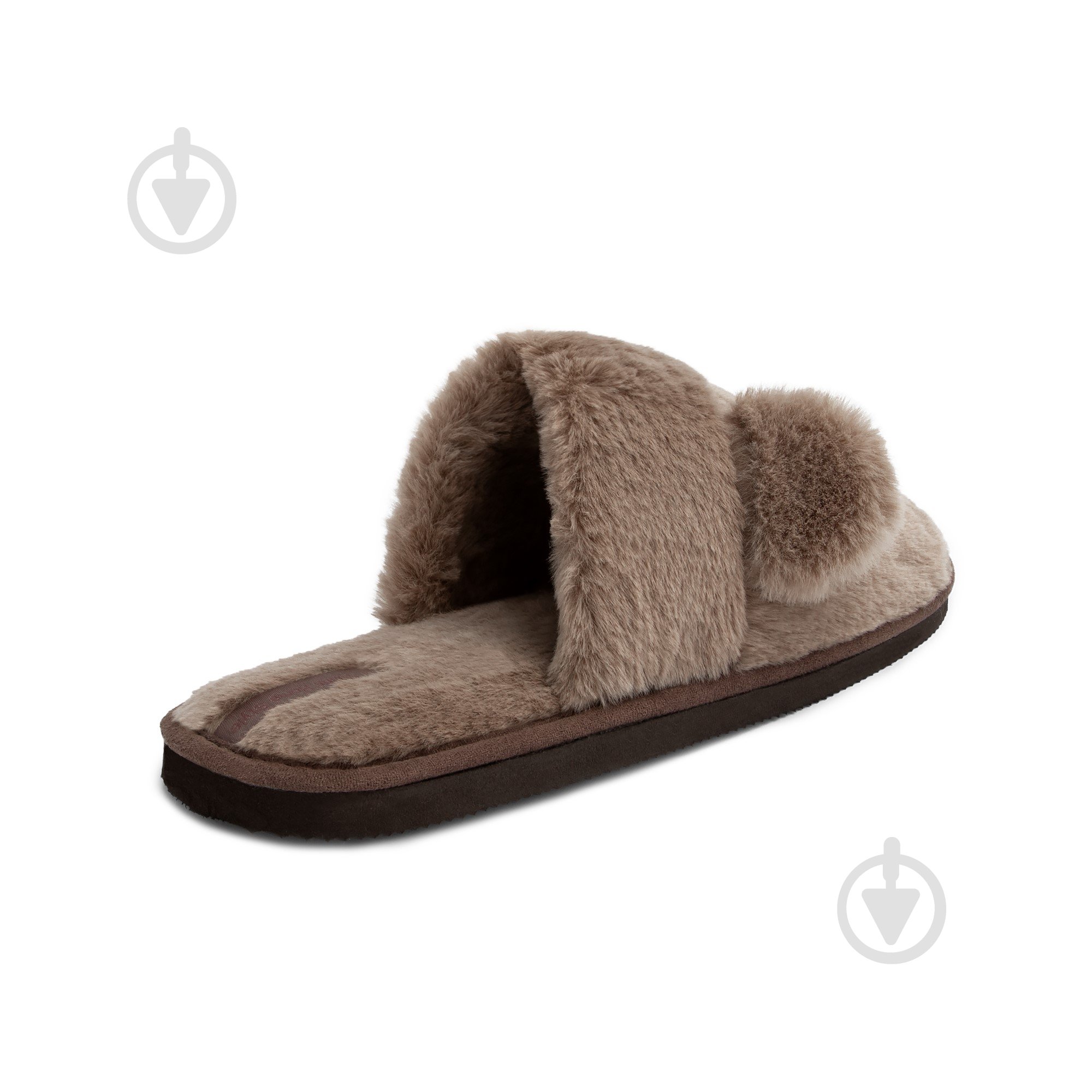 Тапки домашние Twins HS меховые с ушками р.40 бежевый - фото 3 Тапки домашние Twins HS меховые с ушками р.40 бежевый - фото 3