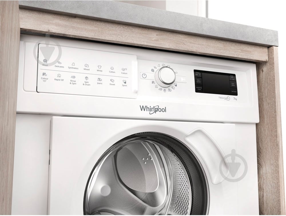 Стиральная машина Whirlpool WMWG71484E встраиваемая - фото 5 Стиральная машина Whirlpool WMWG71484E встраиваемая - фото 5