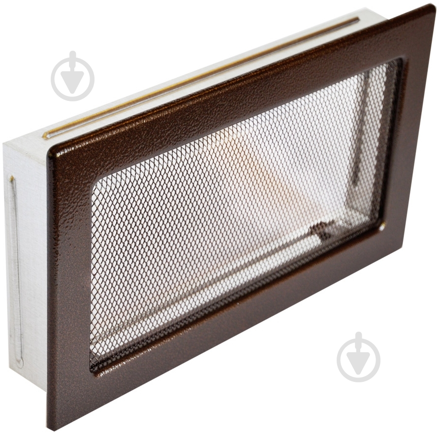 Решетка каминная  4FIRE 17х30 антик медь - фото 1