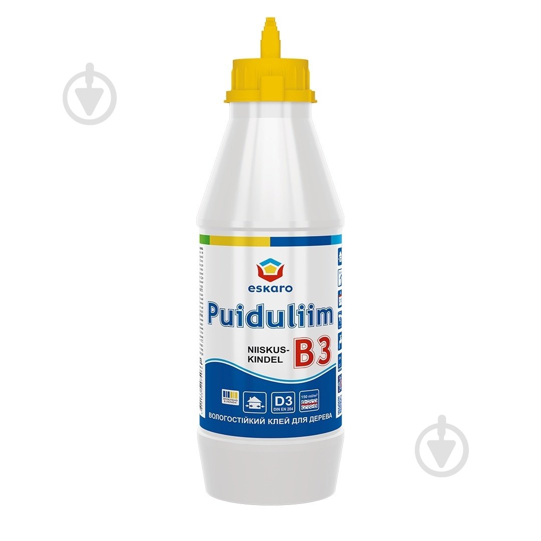 Клей для дерева Eskaro B-3 0,75 л - фото 1 Клей для дерева Eskaro B-3 0,75 л - фото 1
