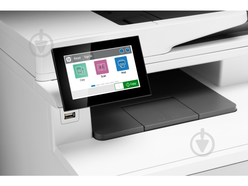 МФУ HP Color LaserJet Enterprise M480f А4 (3QA55A) - фото 6
