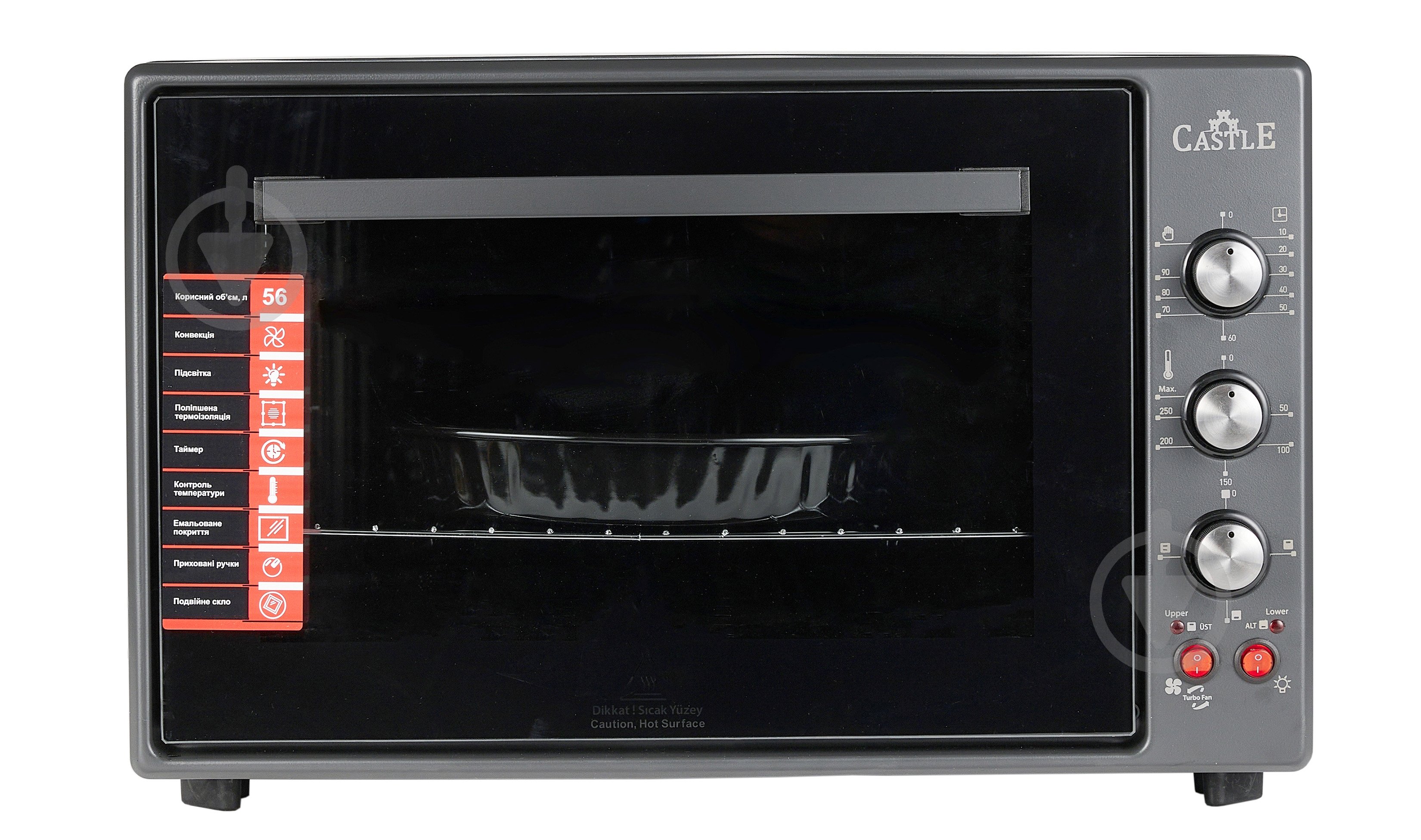 Электрическая печь Castle CPE-60H - фото 2