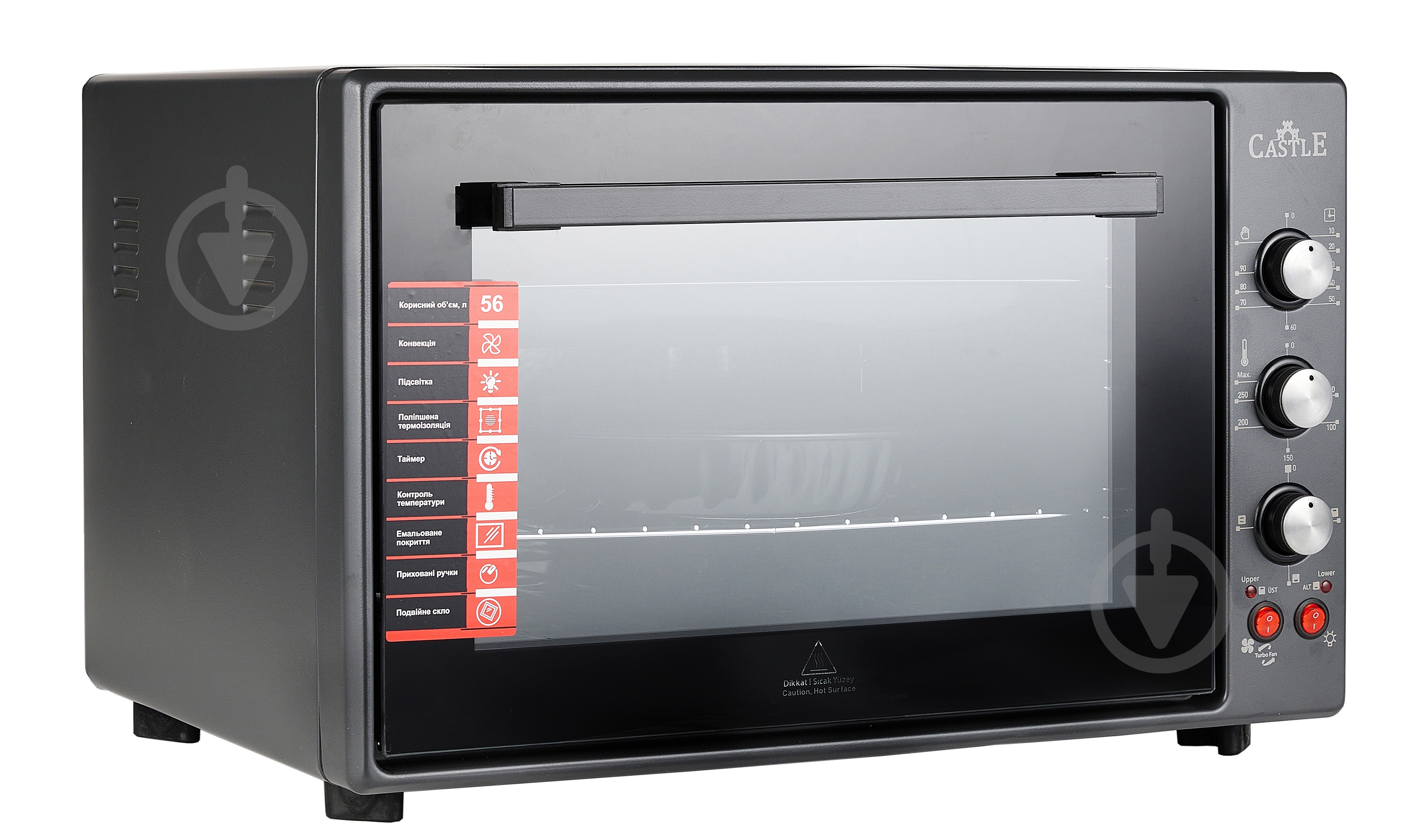 Электрическая печь Castle CPE-60H - фото 3