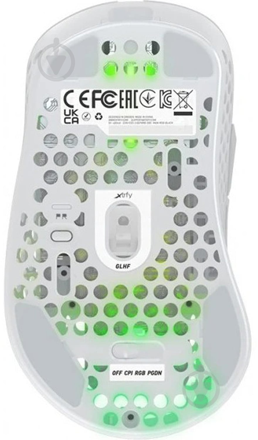 Миша Xtrfy M4 RGB Wireless White (XG-M4-WL-WHITE) - фото 3