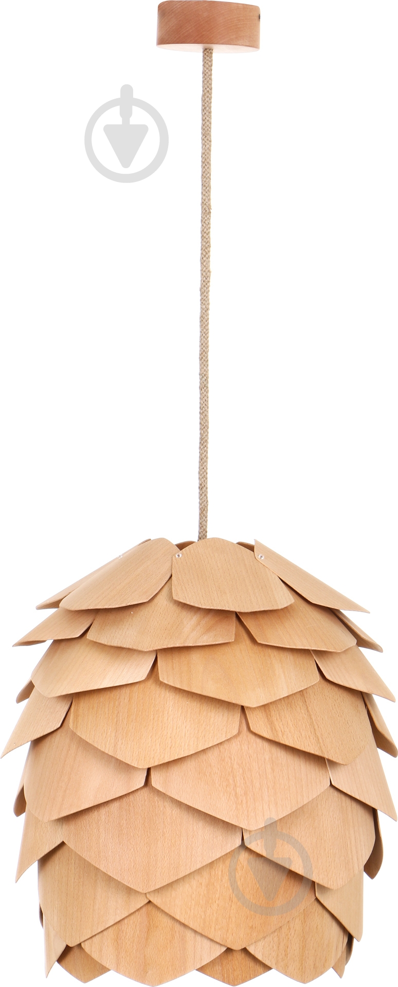 Підвіс Energolux P-400 1x40 Вт E27 бук - фото 1