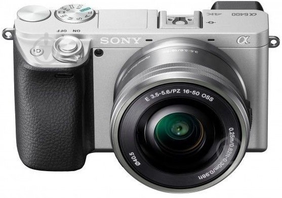Фотоапарат Sony Alpha 6400 Kit 16-50mm silver - фото 3