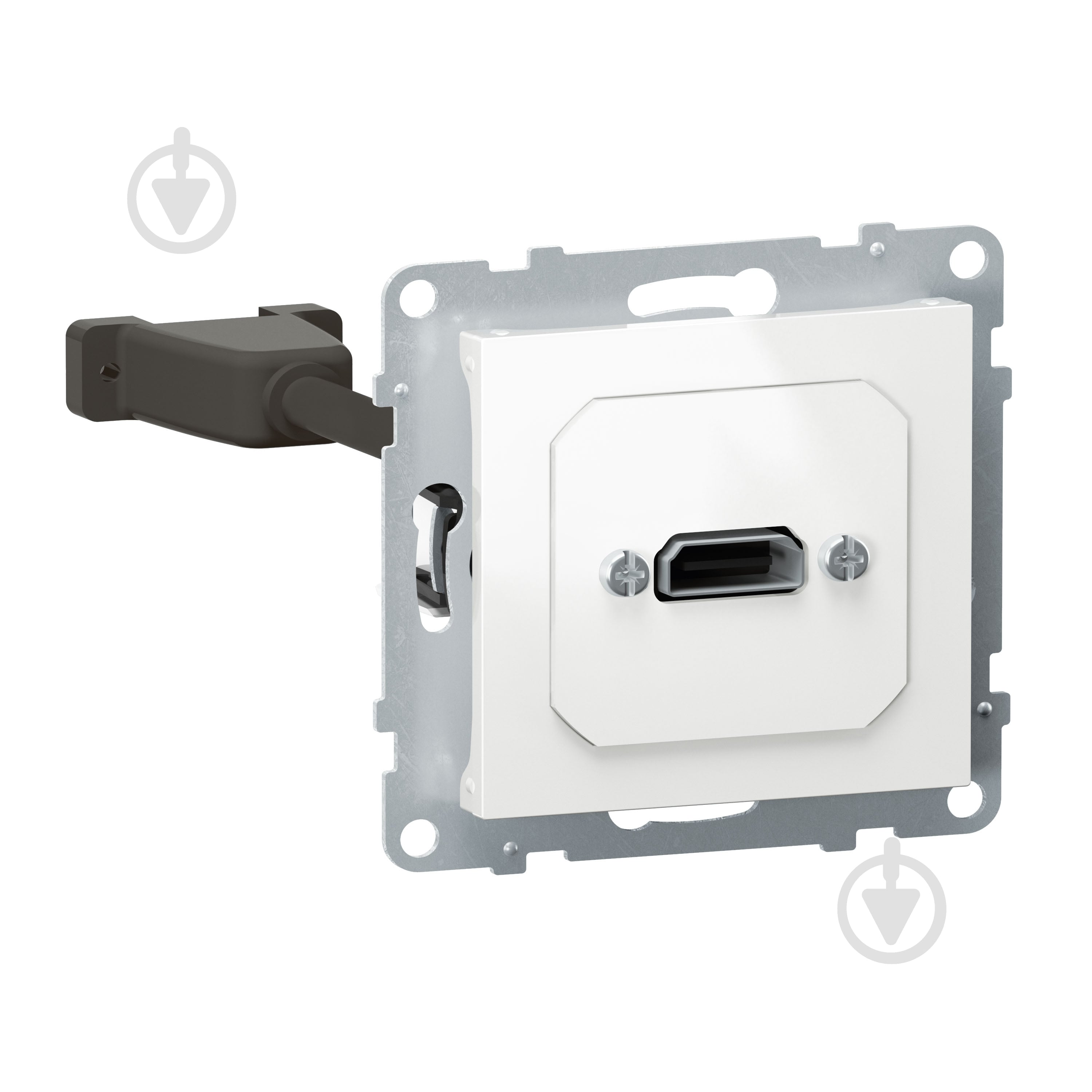 Розетка HDMI Legrand Suno IP20 белый 721149 - фото 1