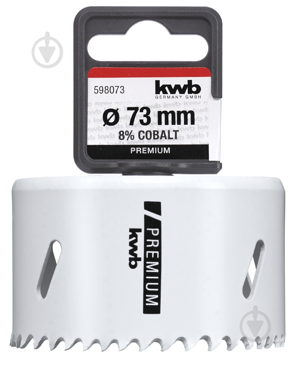 Коронка KWB HSS BI-METALL 73 мм - фото 1 Коронка KWB HSS BI-METALL 73 мм - фото 1
