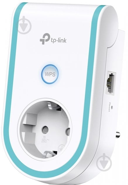 Повторитель сигнала TP-Link AC1200 1ХFE LAN розетка (RE365) - фото 1