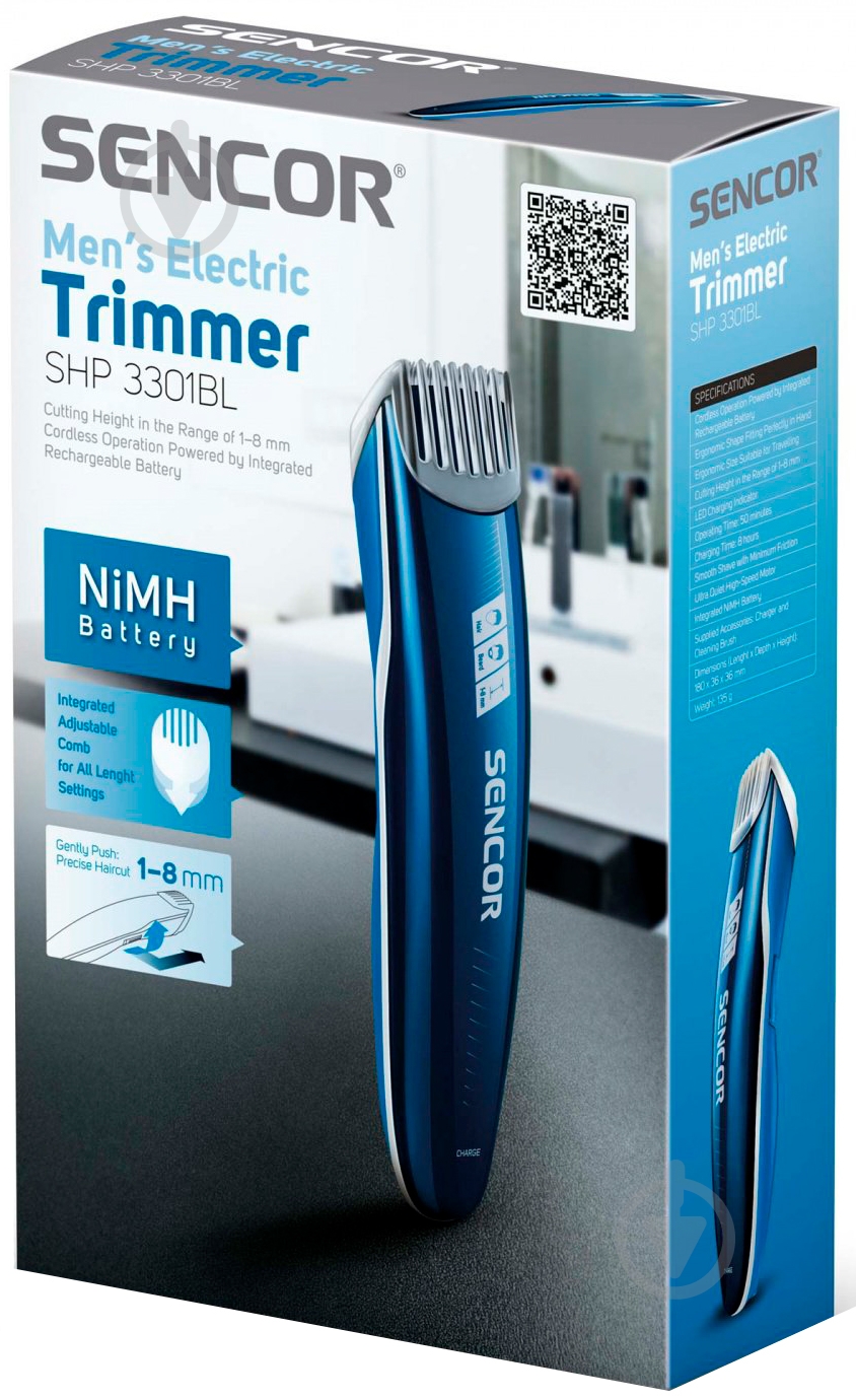 Машинка для стрижки Sencor SHP3301BL - фото 7