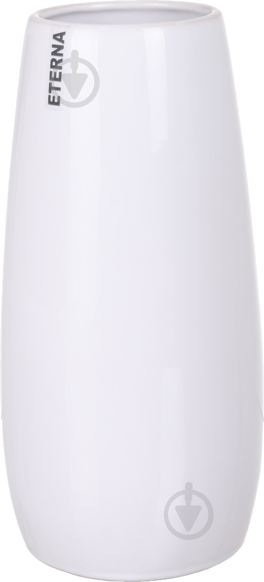 Ваза Eterna Капля 706-34,5 белая 13,5 см - фото 1