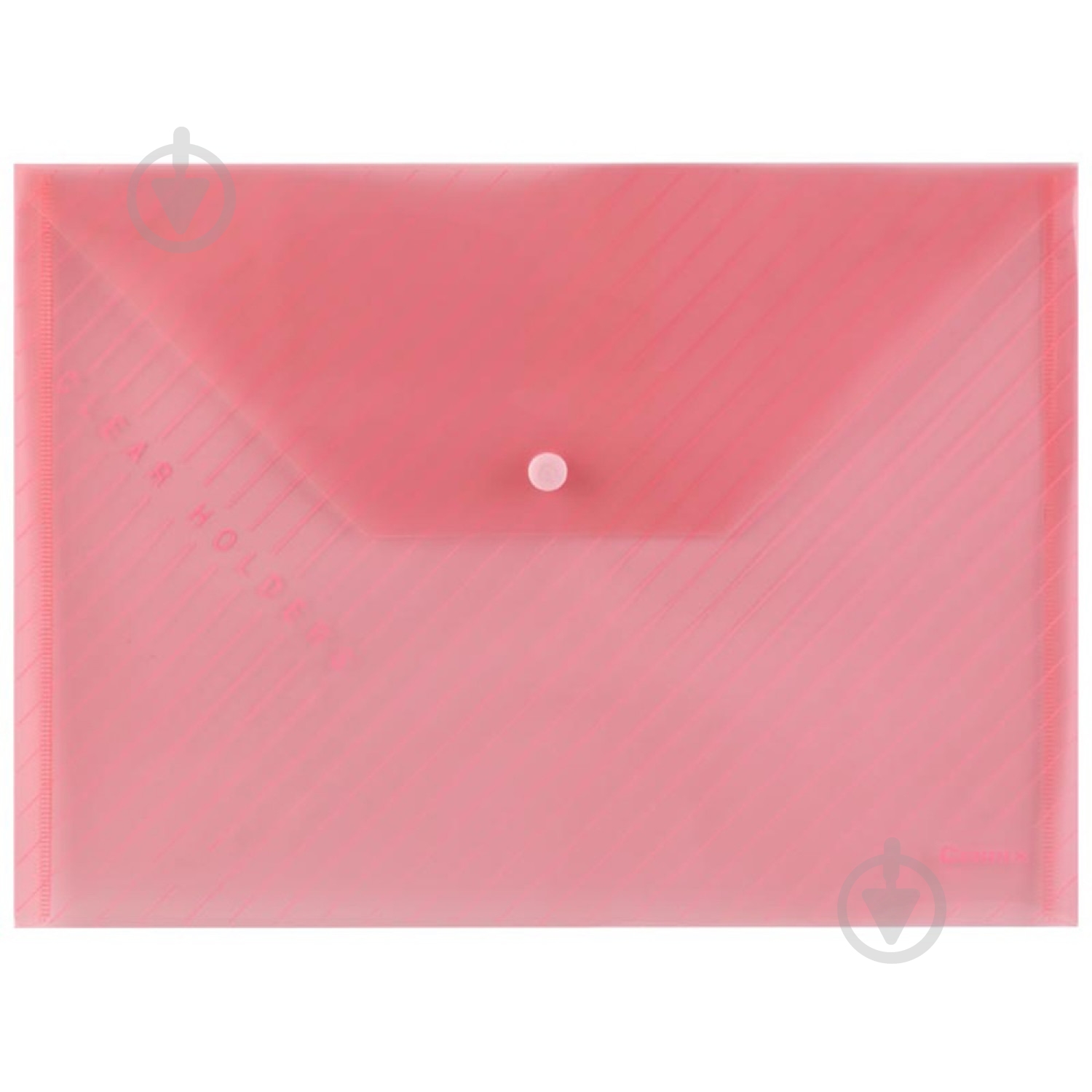 Папка-конверт на кнопке А4 прозрачный красный C330-R Comix - фото 1 Папка-конверт на кнопке А4 прозрачный красный C330-R Comix - фото 1