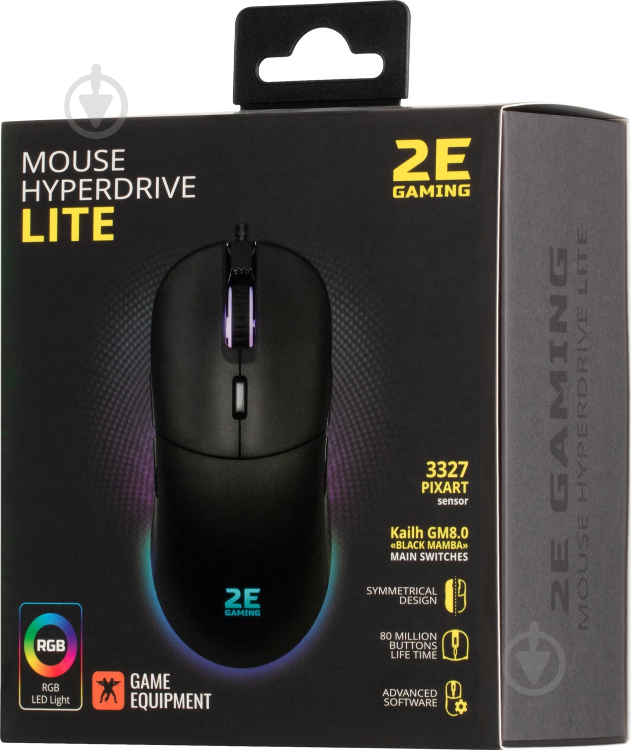 Мышь 2E GAMING HyperDrive Lite RGB Black (2E-MGHDL-BK) - фото 13