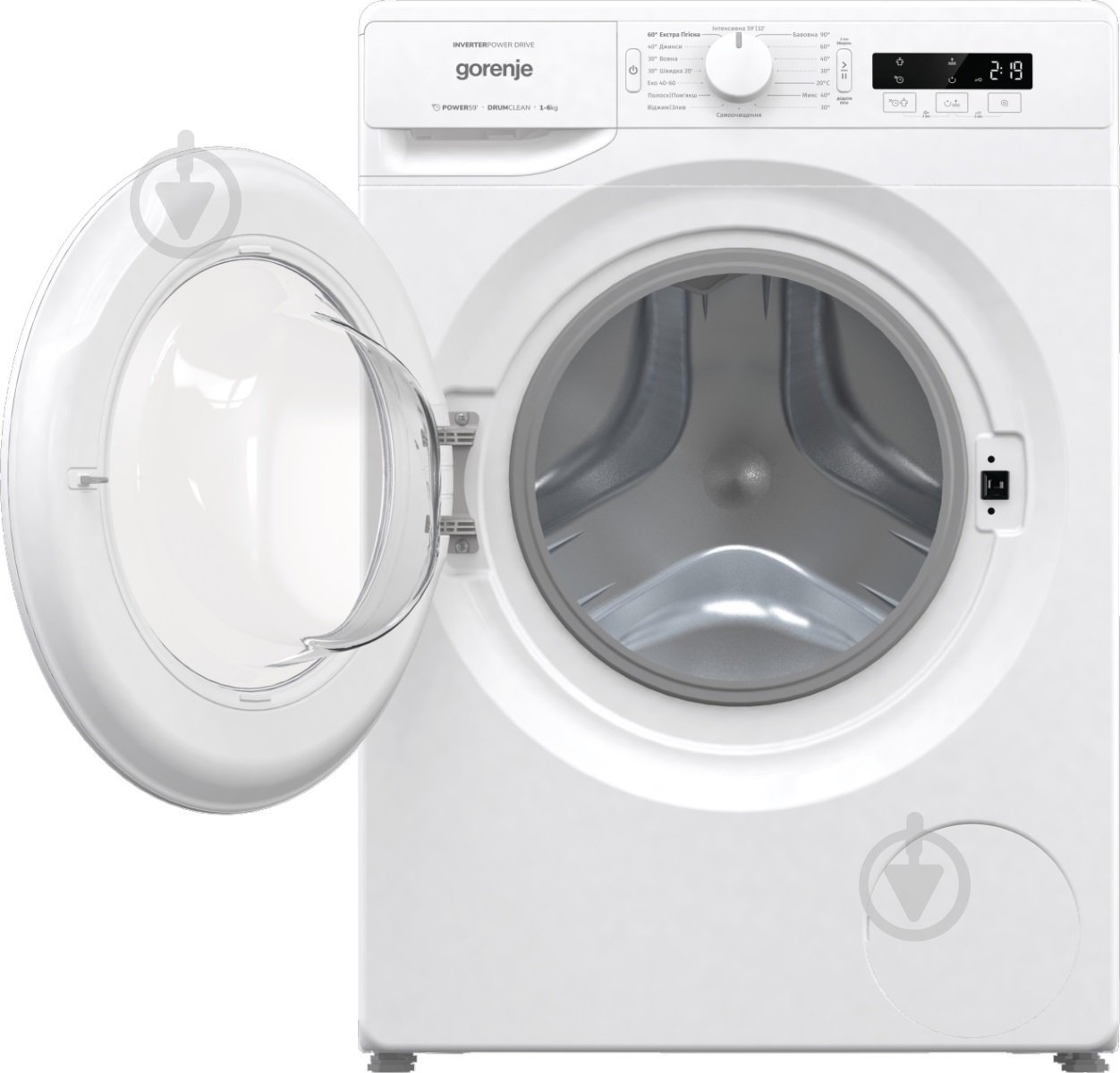 Стиральная машина Gorenje W2NPI62SB - фото 2 Стиральная машина Gorenje W2NPI62SB - фото 2