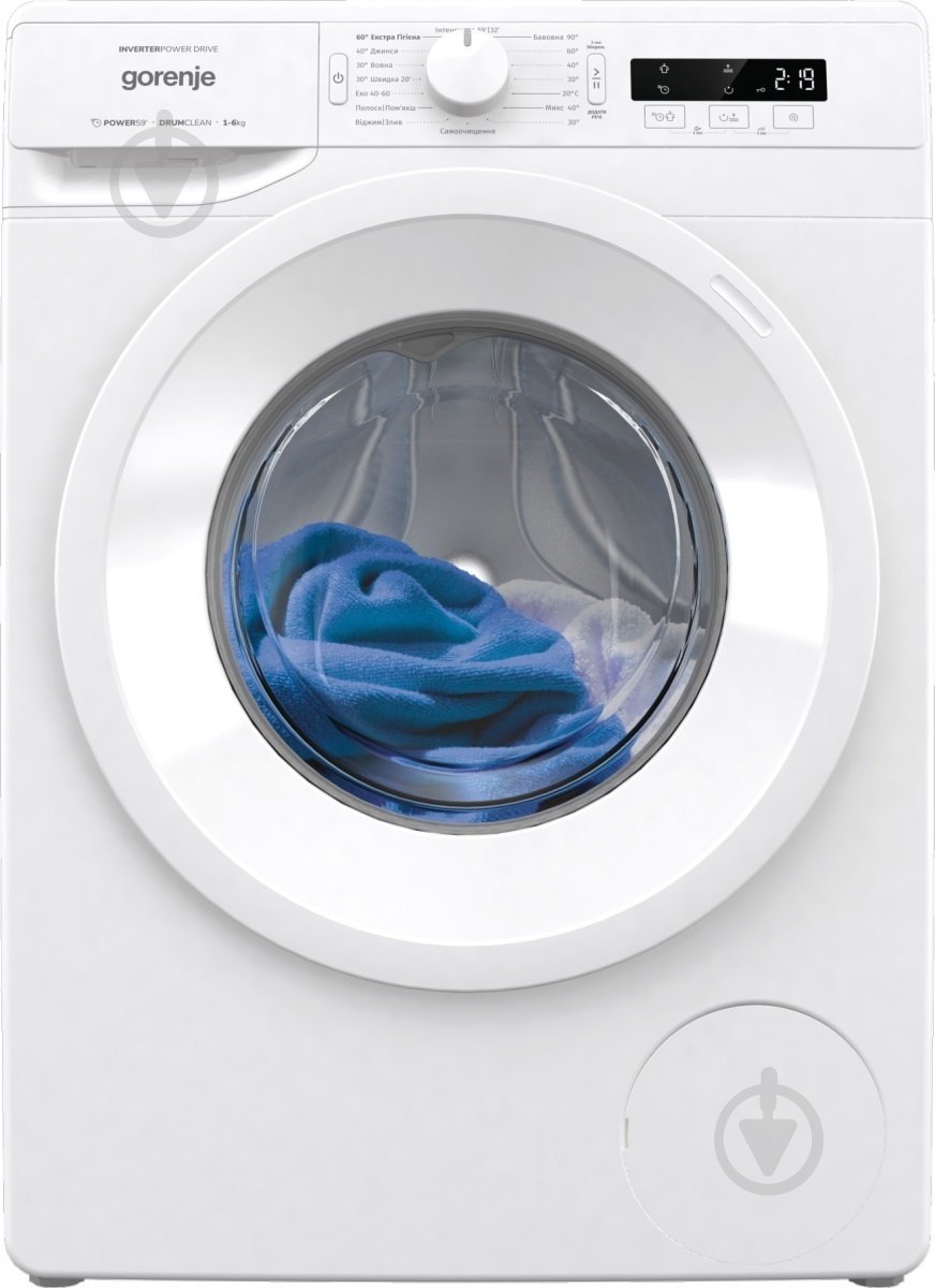 Стиральная машина Gorenje W2NPI62SB - фото 9 Стиральная машина Gorenje W2NPI62SB - фото 9