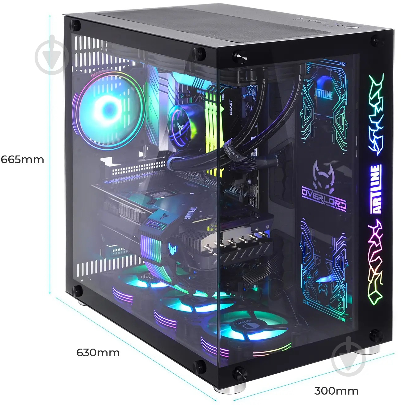 Компьютер Artline Gaming X98 (X98v65Win) black - фото 10