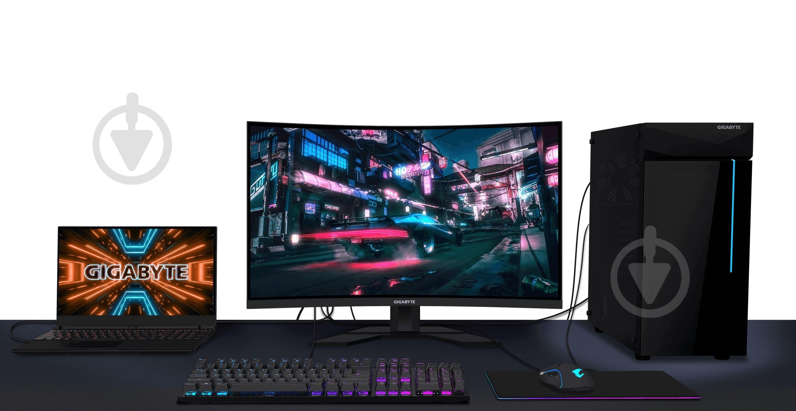 Монитор Gigabyte M32QC 31,5" (M32QC-EK) - фото 9