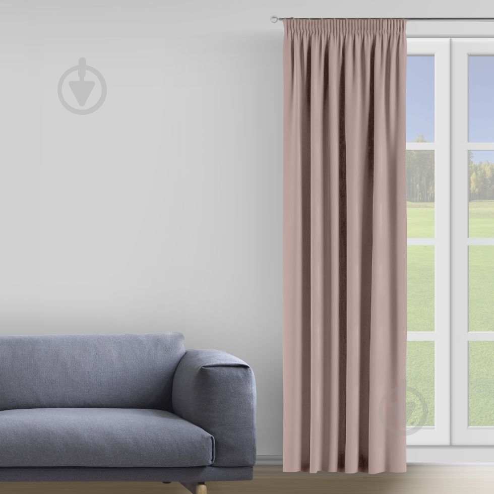 Штора Soft 200х275 см розовый Decora - фото 1 Штора Soft 200х275 см розовый Decora - фото 1
