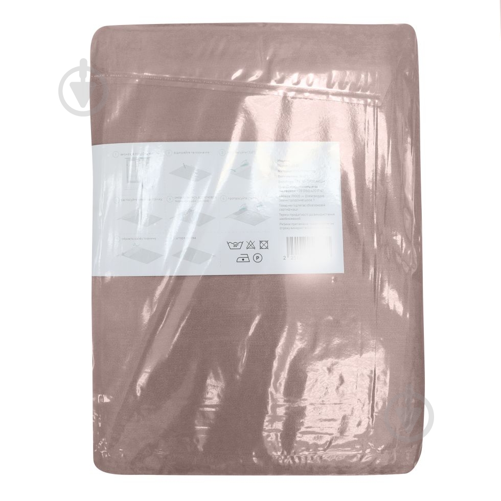 Штора Soft 200х275 см розовый Decora - фото 4 Штора Soft 200х275 см розовый Decora - фото 4
