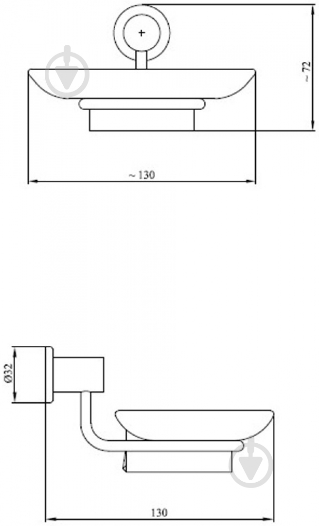 Мыльница ANDEX Sanibella 520 CC - фото 2