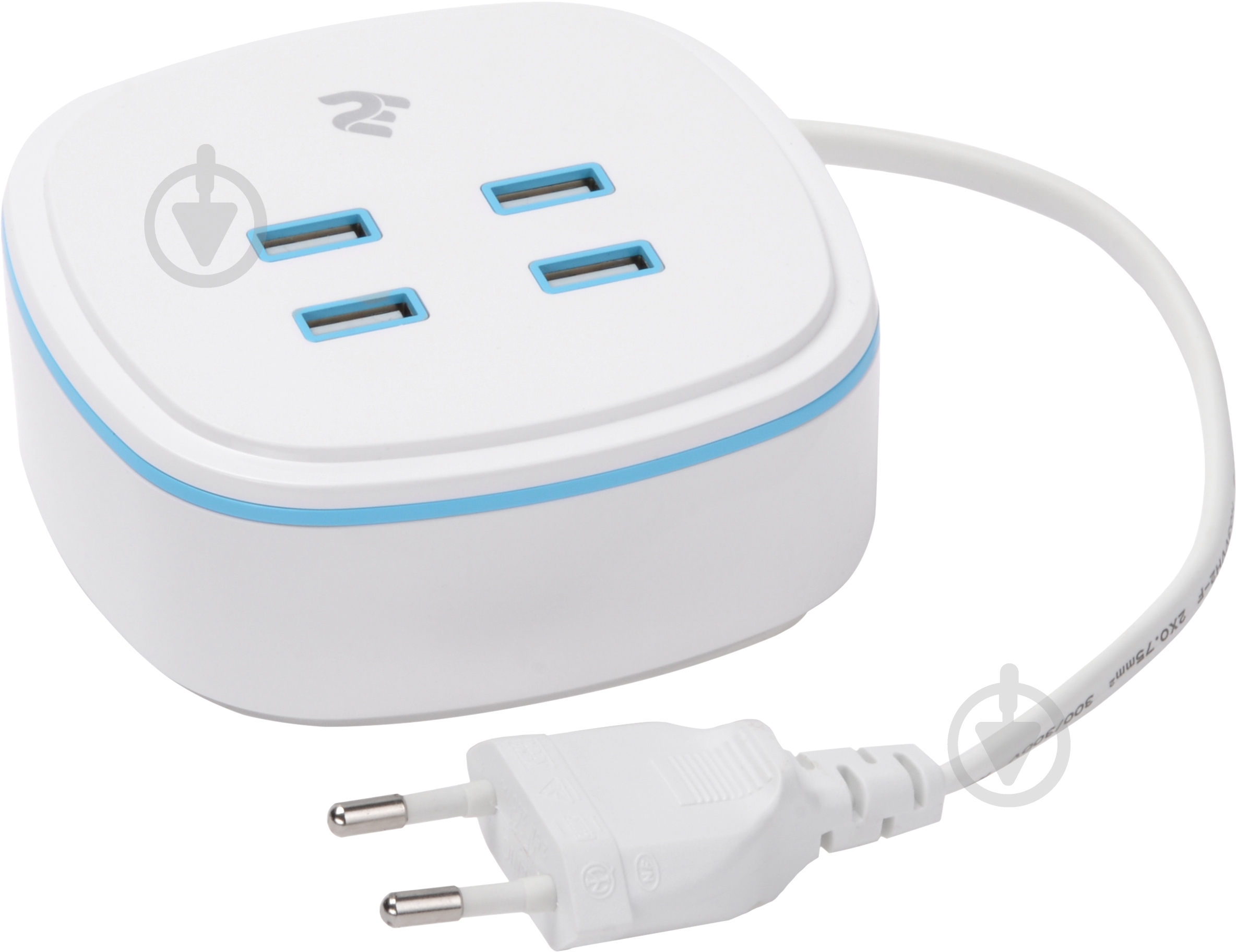 Сетевое зарядное устройство 2E Wall Charger 4xUSB 4.2A - фото 1