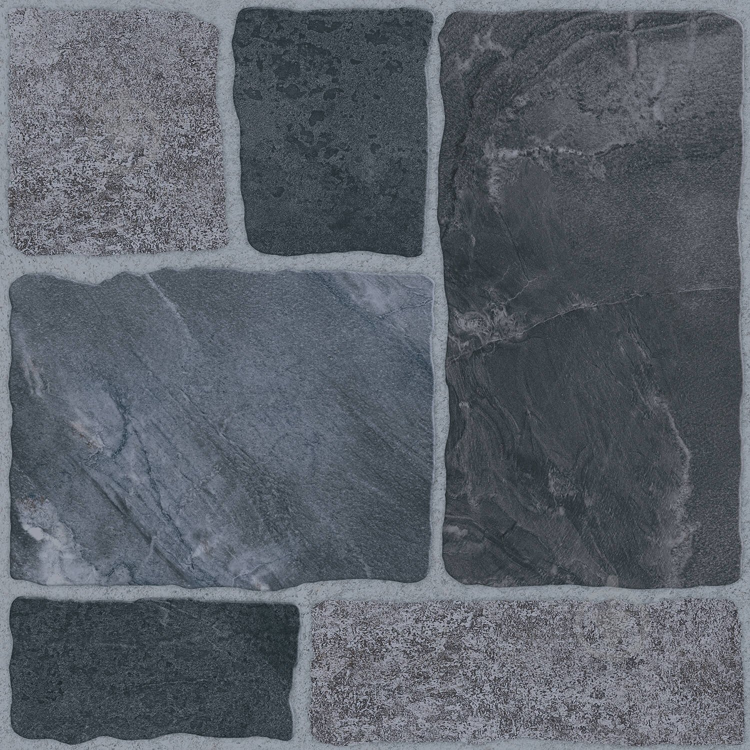 Плитка Golden Tile Stone Brick grey SB2730 30х30 см - фото 1