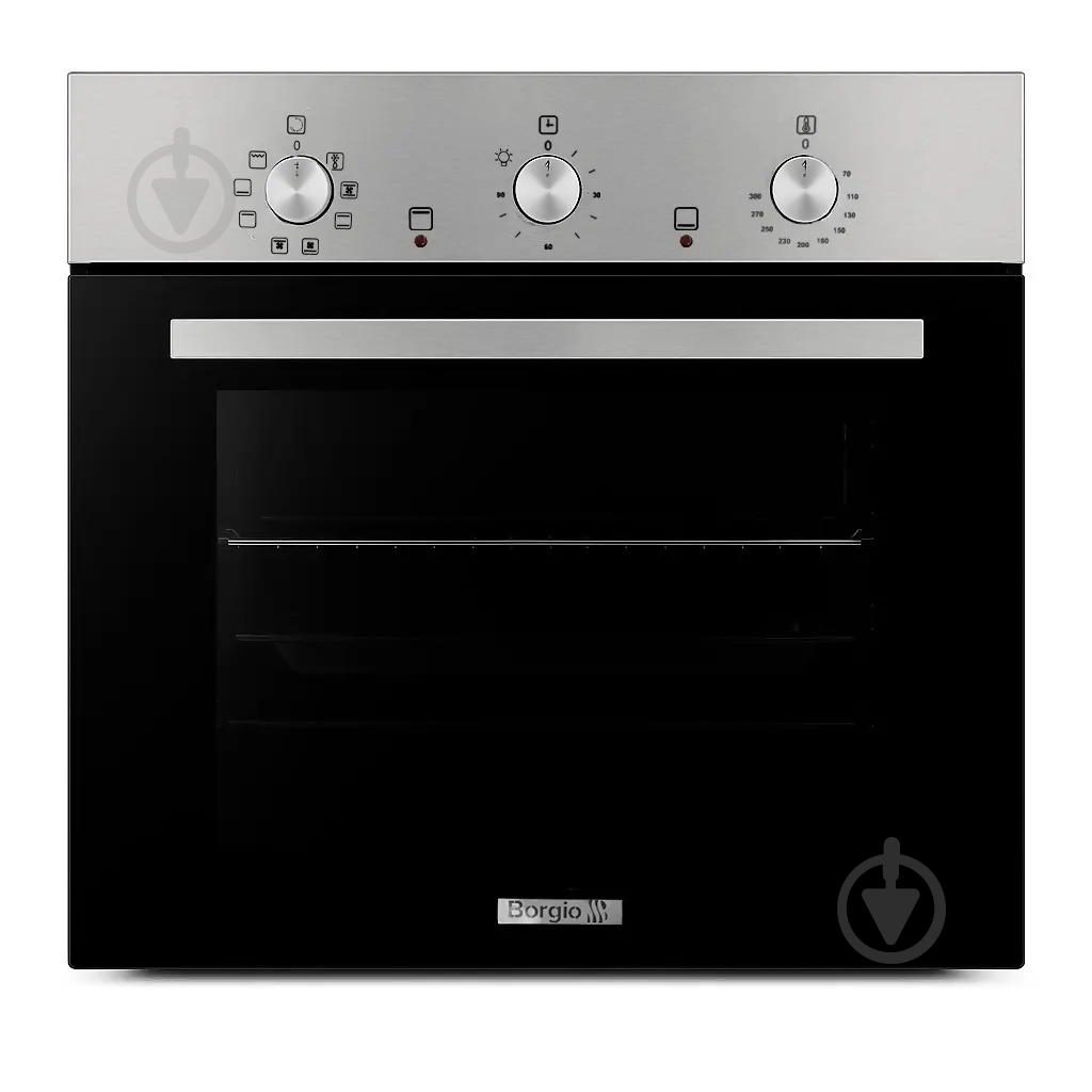 Духовой шкаф Borgio OVT 100.01 B Inox - фото 1