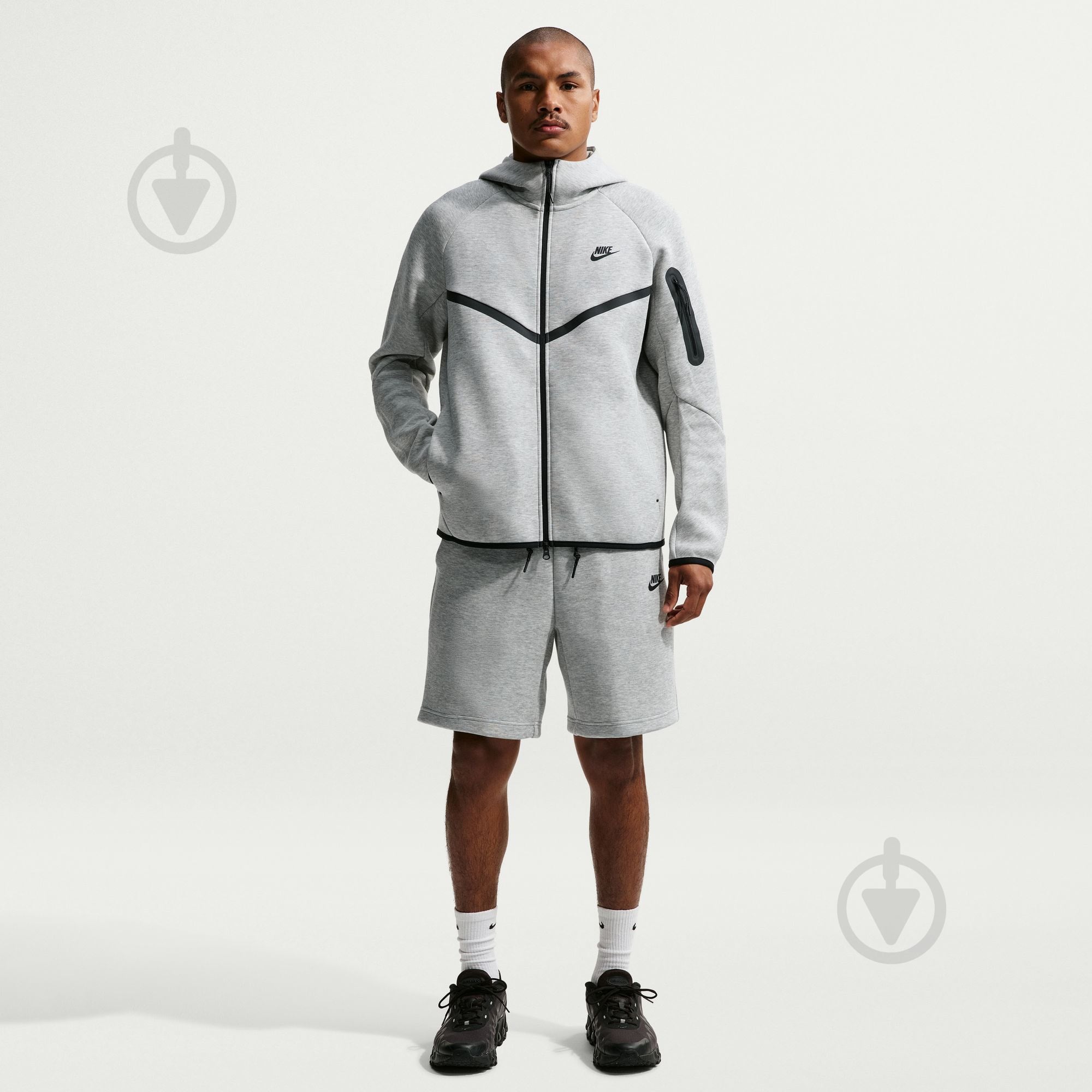 Джемпер Nike Nike Tech HV0949-063 р.2XL серый - фото 1