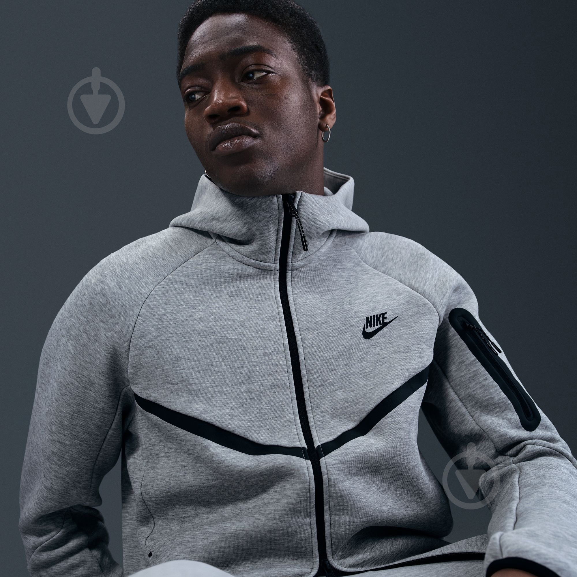Джемпер Nike Nike Tech HV0949-063 р.2XL серый - фото 22