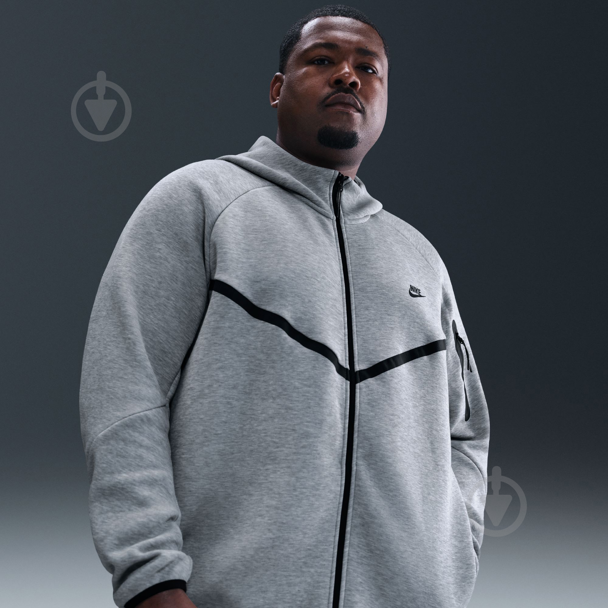 Джемпер Nike Nike Tech HV0949-063 р.2XL серый - фото 23