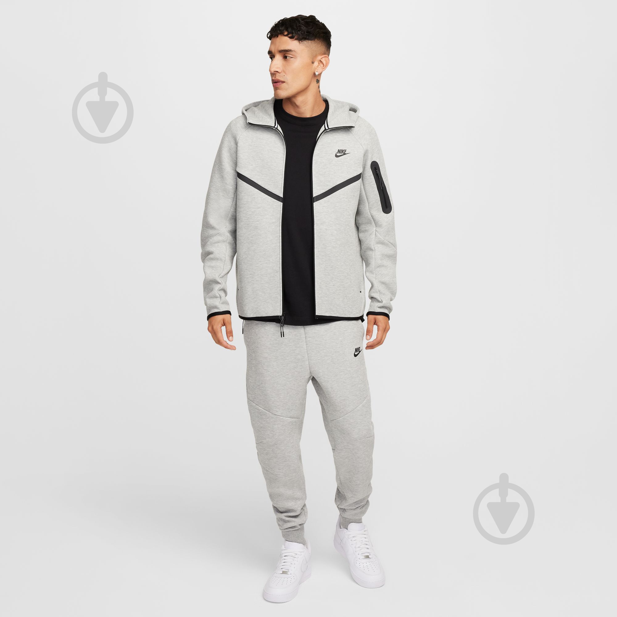 Джемпер Nike Nike Tech HV0949-063 р.2XL серый - фото 9