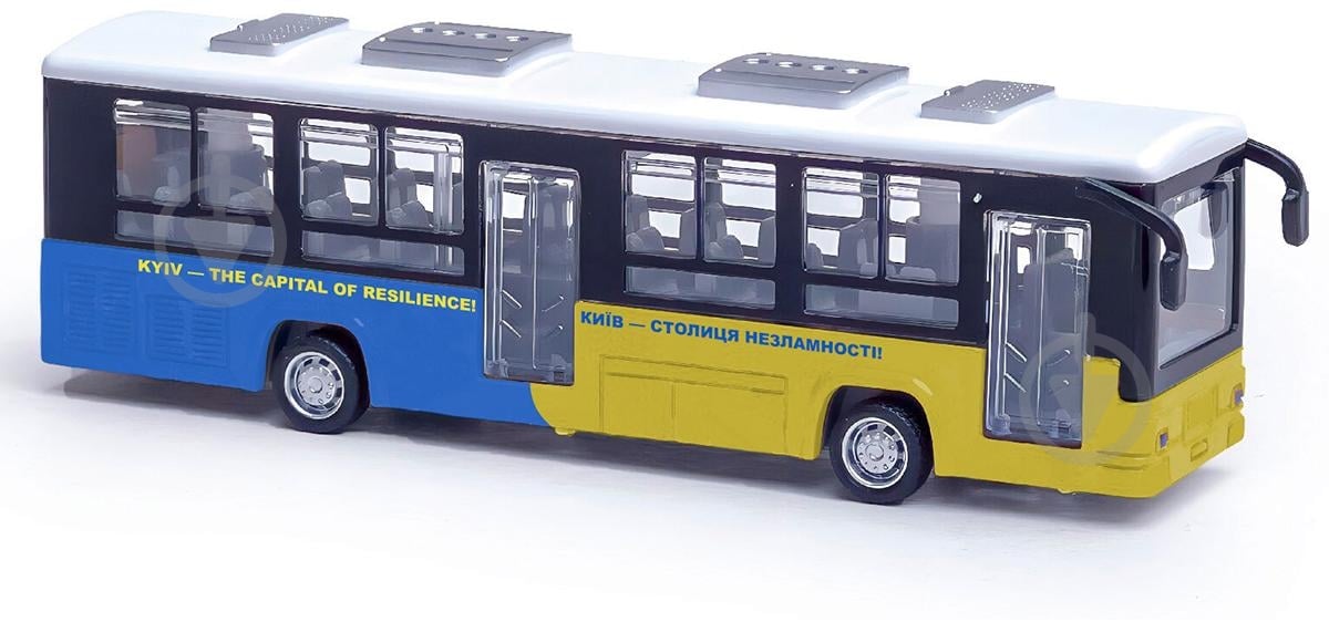 Автомодель TechnoDrive Автобус Киев S2 в пластиковом боксе 250418CGO - фото 2