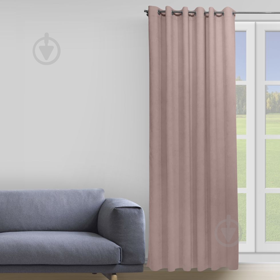 Штора Soft 200х258 см розовый Decora - фото 1