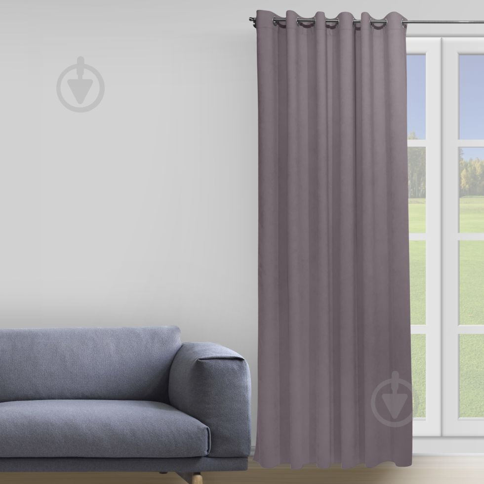 Штора Soft 200х258 см сірий Decora - фото 1