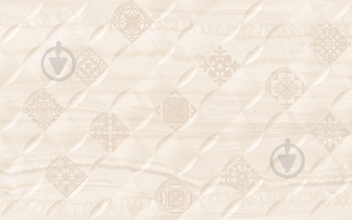 Плитка Lucky Patchwork beige LU1153 2 сорт 25х40 см - фото 1
